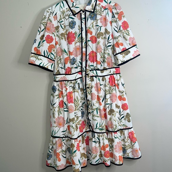 kate spade Dresses & Skirts - Kate Spade blossom shirtdress, Sz 10